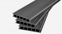 Террасная доска Groentec 4000x148x28 мм, Серый